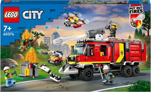 LEGO City 60374 Brandkommandolastbil